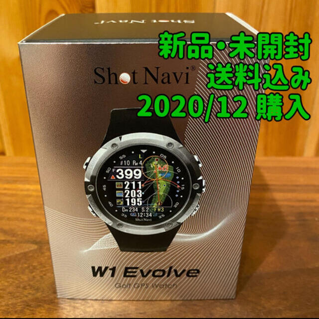 ショットナビ エボルブ Shot Navi W1 Evolve(SN-EV-B) www