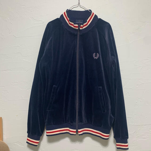 Fred perry ベロアジャケット