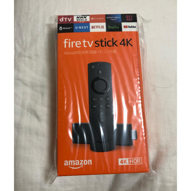 【新品未開封】Fire TV Stick 4K- Alexa対応音声認識リモコン