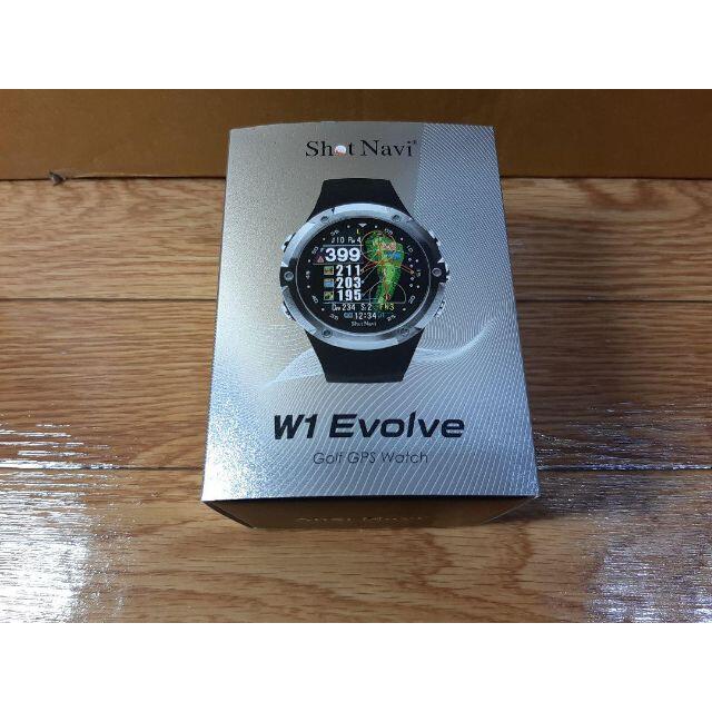 【新品未開封】ショットナビ エボルブ W1 Evolve BK ゴルフナビ