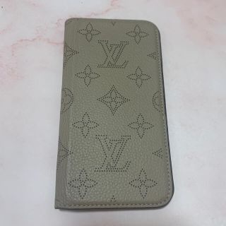 ルイヴィトン(LOUIS VUITTON)の【値下げしました】ルイヴィトン iPhoneX/Xs マヒナ(iPhoneケース)