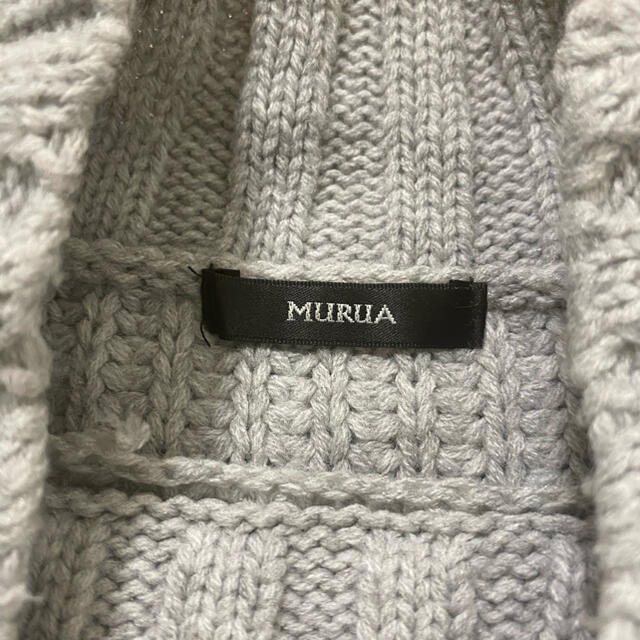 MURUA(ムルーア)のMURUA✴︎美品ケーブルニット セーター レディースのトップス(ニット/セーター)の商品写真