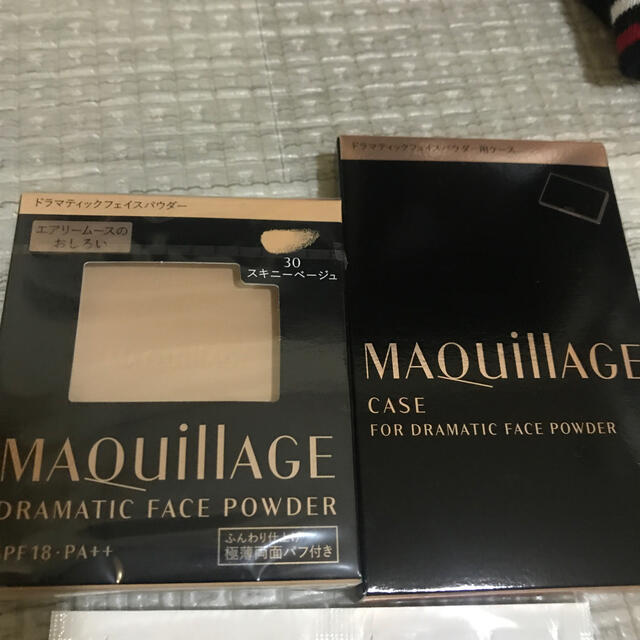 MAQuillAGE(マキアージュ)の資生堂 マキアージュ ドラマティックフェイスパウダー 30 スキニーベージュ レ コスメ/美容のベースメイク/化粧品(フェイスパウダー)の商品写真