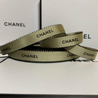 シャネル(CHANEL)のCHANEL ラッピング リボン GOLD 1m(ラッピング/包装)