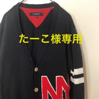 トミー(TOMMY)のTOMMY　デカロゴ　ニットカーディガン(ニット/セーター)