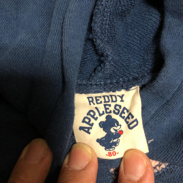 REDDY APPLESEED(レディーアップルシード)のFOキッズ　パーカー80 キッズ/ベビー/マタニティのベビー服(~85cm)(トレーナー)の商品写真