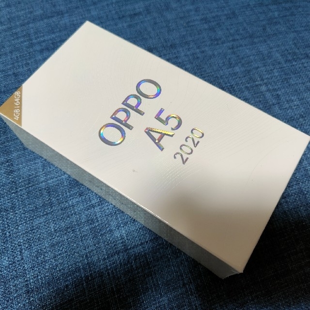 新品未開封■OPPO A5 2020■ブルーBlueOPPOA52020