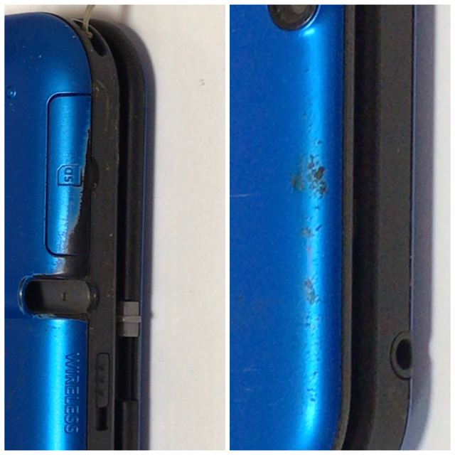 任天堂(ニンテンドウ)のNintendo 3DS  LL 本体ブルー/ブラック　 エンタメ/ホビーのゲームソフト/ゲーム機本体(携帯用ゲーム機本体)の商品写真