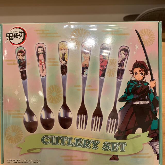 Takara Tomy(タカラトミー)の鬼滅の刃　CUTLERY SET インテリア/住まい/日用品のキッチン/食器(カトラリー/箸)の商品写真