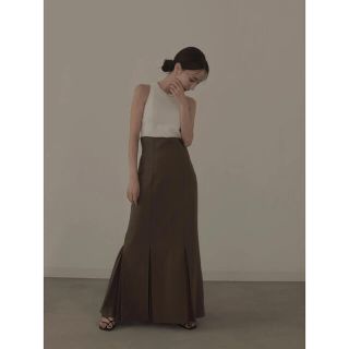 トゥデイフル(TODAYFUL)のlouren  mermaid pleats skirt(ロングスカート)