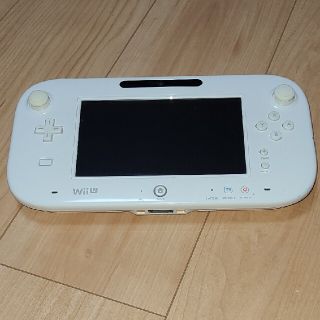 ウィーユー(Wii U)の【動作確認済】WiiU　ゲームパット　シロ(家庭用ゲーム機本体)