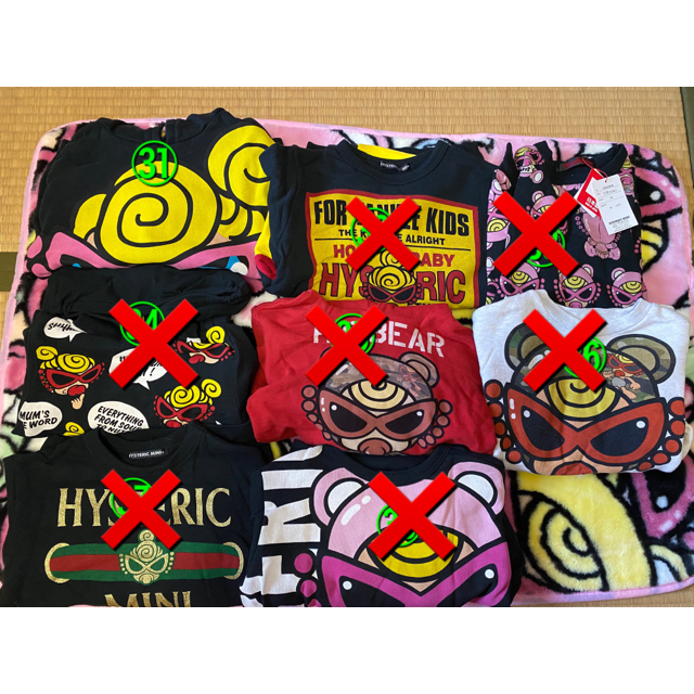 見事な創造力 HYSTERIC ヒステリックミニ②❤️ - MINI Tシャツ+カットソー 見事な創造力 HYSTERIC ヒステリックミニ②❤️ - MINI Tシャツ+カットソー
