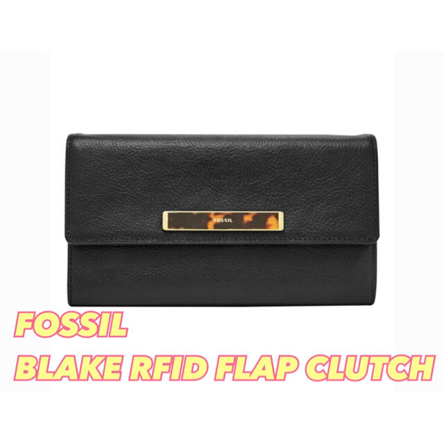FOSSIL(フォッシル)の【FOSSIL】BLAKE RFID FLAP CLUTCH レディースのバッグ(クラッチバッグ)の商品写真