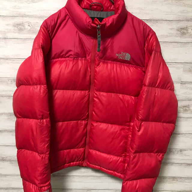 THE NORTH FACE(ザノースフェイス)のノースフェイスヌプシ　レディース　プレミアムダウンジャケット ピンク レディースのジャケット/アウター(ダウンジャケット)の商品写真