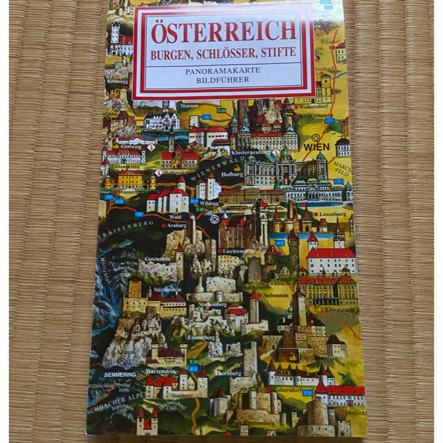 【ドイツ語】オーストリア　紋章の地図 エンタメ/ホビーの本(語学/参考書)の商品写真