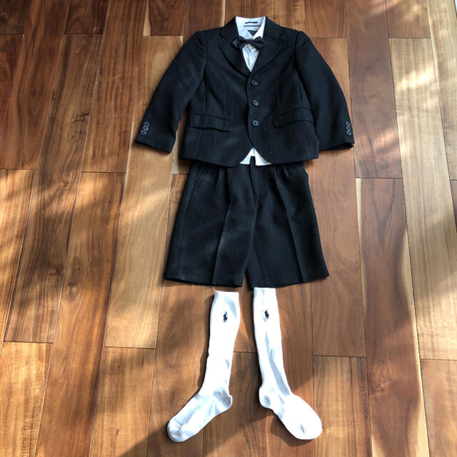 ZARA(ザラ)の男の子 スーツセット　ZARAワイシャツ キッズ/ベビー/マタニティのキッズ服男の子用(90cm~)(ドレス/フォーマル)の商品写真