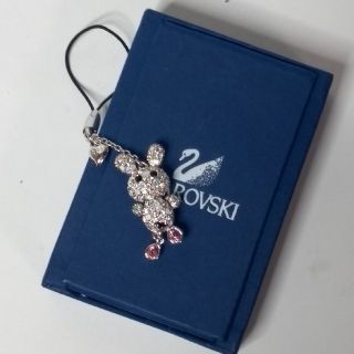 スワロフスキー(SWAROVSKI)の【送料込み】SWAROVSKI　ラビットキーホルダー(キーホルダー)