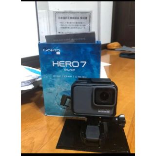 ゴープロ(GoPro)の【SDカード付き！】GoPro HERO7 SILVER(ビデオカメラ)