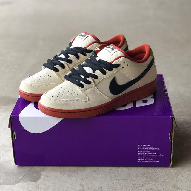 メンズnike sb dunk low pro muslin モスリン