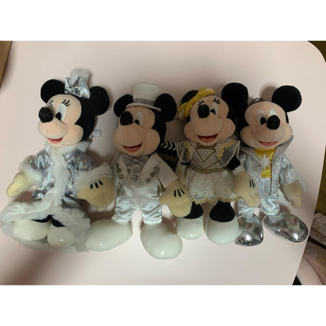 Disney(ディズニー)のワンマンズドリーム  ミキミニ　ぬいば エンタメ/ホビーのおもちゃ/ぬいぐるみ(キャラクターグッズ)の商品写真