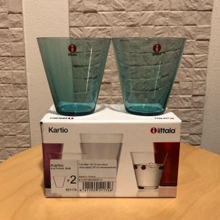 イッタラ(iittala)の廃盤 イッタラ iittala カルティオ マウスブロー シーブルー 20cl(グラス/カップ)