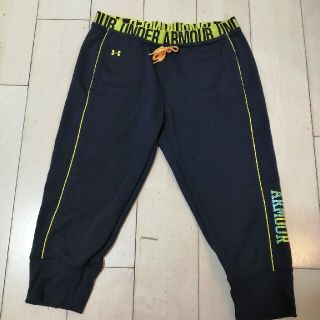 アンダーアーマー(UNDER ARMOUR)のアンダーアーマー under armour スウェットパンツ 7分丈 レディース(トレーニング用品)