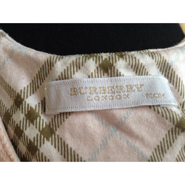 BURBERRY(バーバリー)の＊バーバリー 70 ピンク ＊ キッズ/ベビー/マタニティのベビー服(~85cm)(パンツ)の商品写真