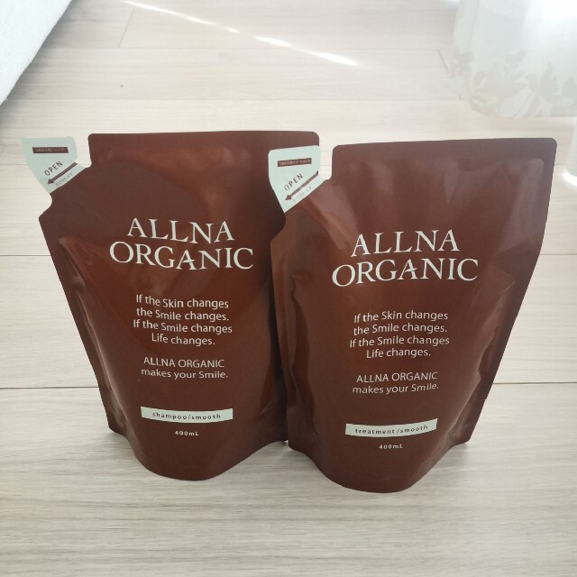 ALLNA ORGANIC オルナ シャンプー・トリートメント 詰替セット | corbal.com.ec