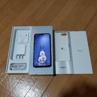 OPPO Reno A 6GB/64GB SIMフリー ブルー SDカードおまけ