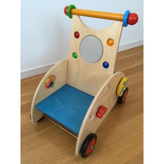 ハーバー(HABA)のppp様　HABA　木製　手押し車(手押し車/カタカタ)