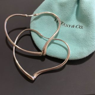 ティファニー(Tiffany & Co.)のTiffany オープンハート　ピアス(ピアス)