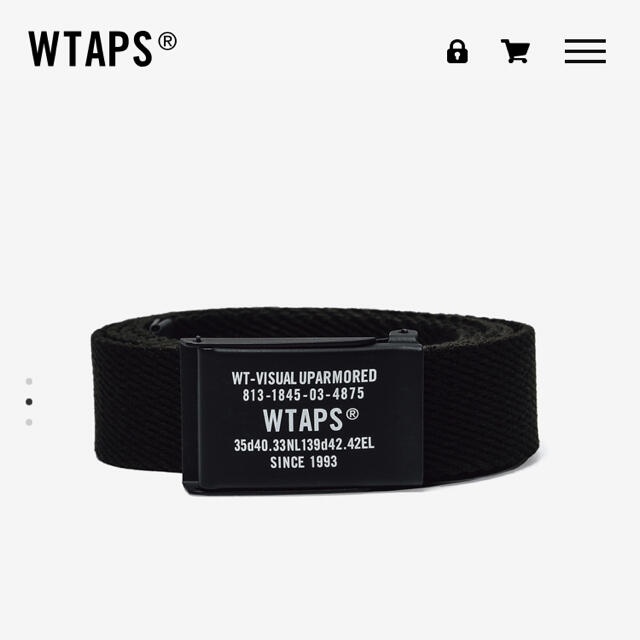 愛用 W)taps - wtaps ベルト ベルト
