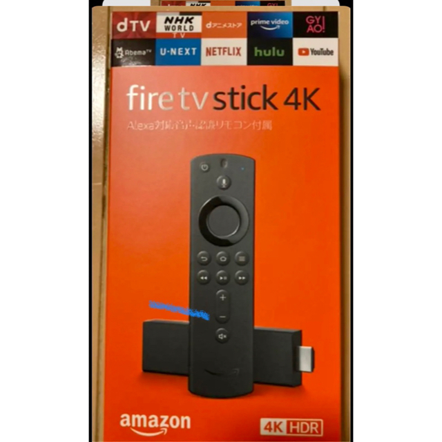 新品未開封　Amazon fire stick 4k