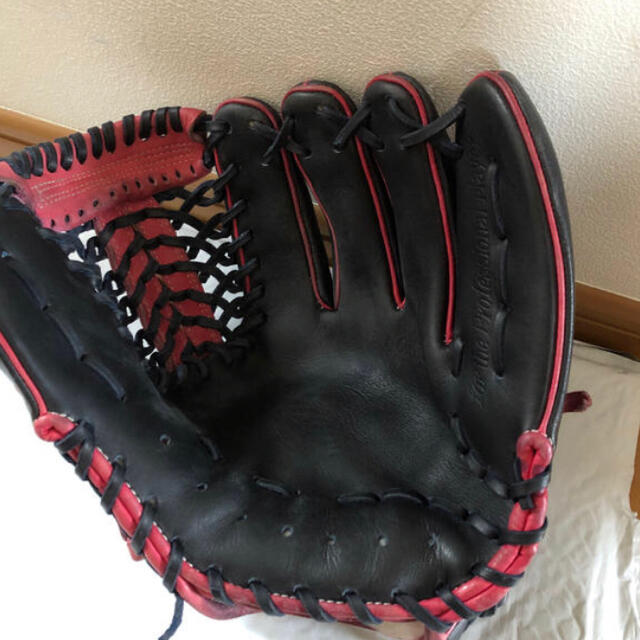 最終値下げです！！　久保田スラッガー　内野手グローブ　軟式用 スポーツ/アウトドアの野球(グローブ)の商品写真