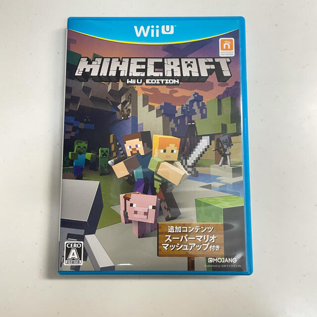 Wii U(ウィーユー)のMinecraft： Wii U Edition Wii U エンタメ/ホビーのゲームソフト/ゲーム機本体(家庭用ゲームソフト)の商品写真