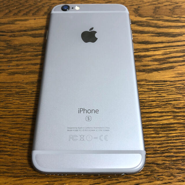 iPhone6s 64G スペースグレー(au回線)