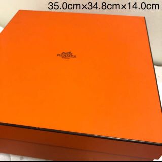 エルメス(Hermes)の大人気HERMESエルメス箱BOXオレンジ空箱ボックスプレゼント用空き箱(ショルダーバッグ)