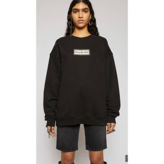 アクネ(ACNE)の20AW【定価3.9万】Acne Studios ブラック XS トレーナー(トレーナー/スウェット)