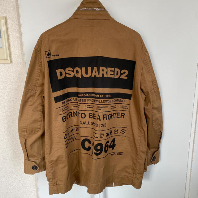 DSQUARED2 ディースクエアード ミリタリー ジャケット オンライン