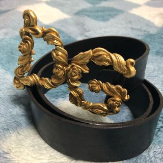 ドルチェアンドガッバーナ(DOLCE&GABBANA)の【新春】DOLCE&GABBANA ゴールドベルト【値下げ】(ベルト)