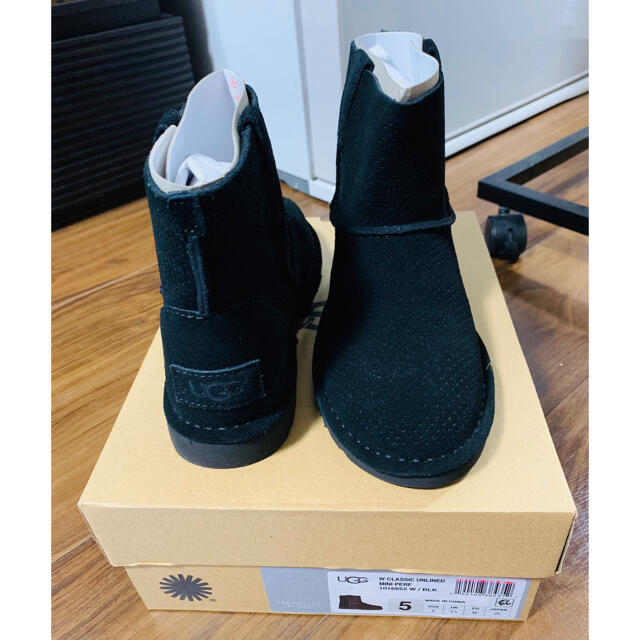 UGG革靴　純正品　サイズ22.0 ブラック
