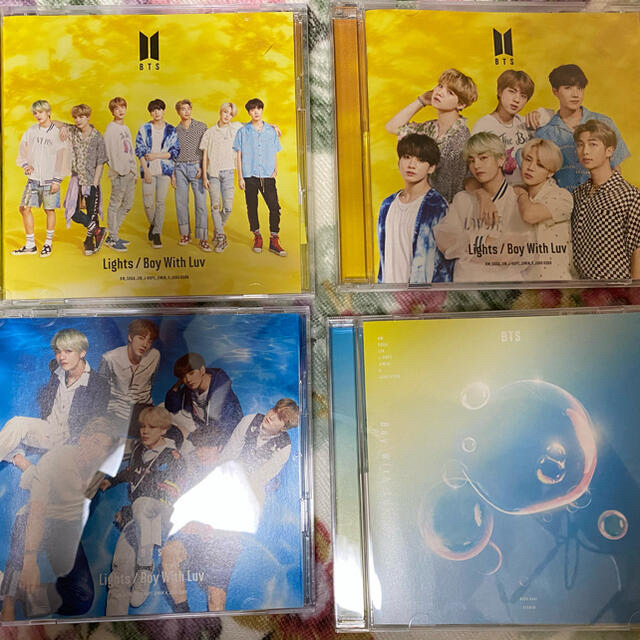 防弾少年団(BTS) - 4形態セット BTS Lights/Boy with luv CD・DVDの ...