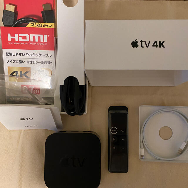 Apple(アップル)のApple TV4K HDR 32GB  スマホ/家電/カメラのテレビ/映像機器(テレビ)の商品写真