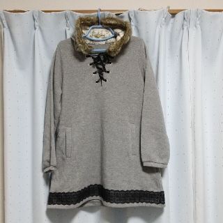 アクシーズファム(axes femme)の2686アクシーズ パーカー M グレー(パーカー)