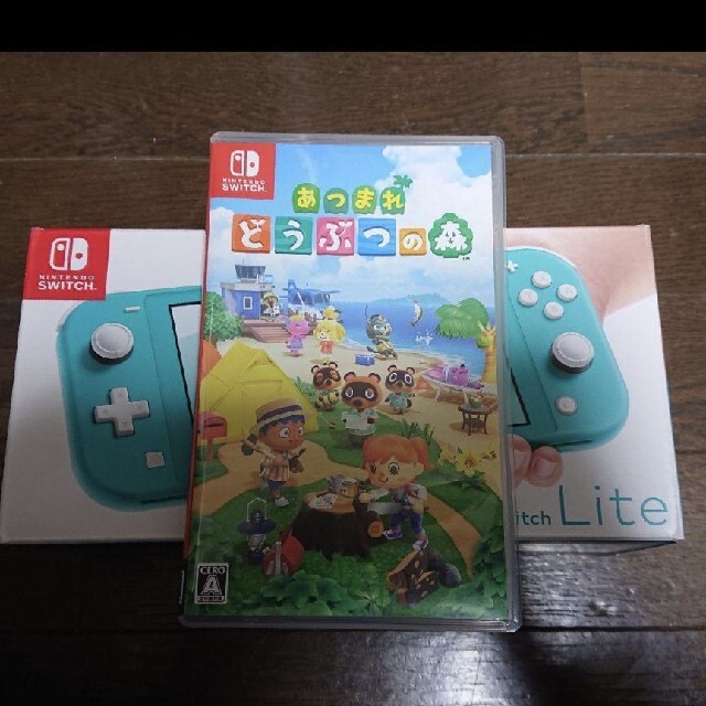 美品！ ニンテンドースイッチ ライト ＆ あつ森セット！！ - 家庭用