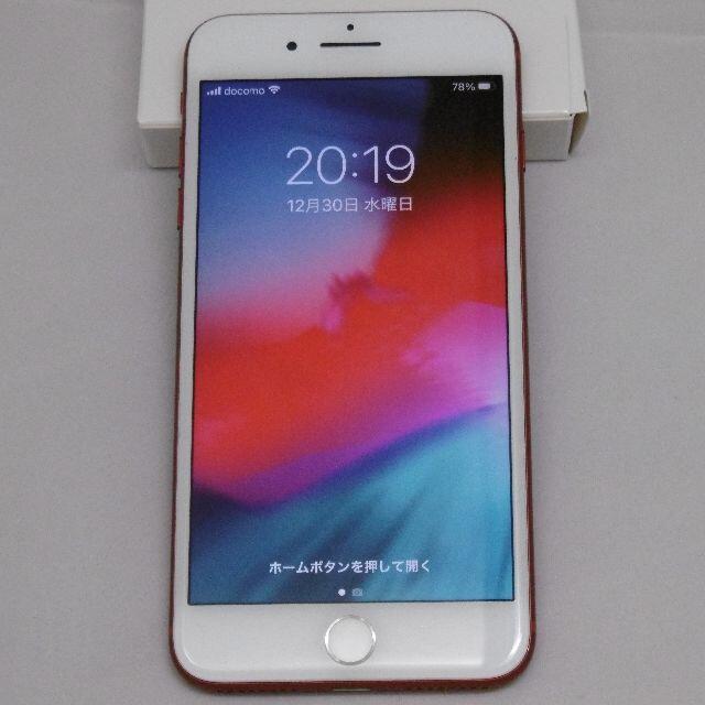 iphone7plus 128GB RED Simロック解除済みスマートフォン本体