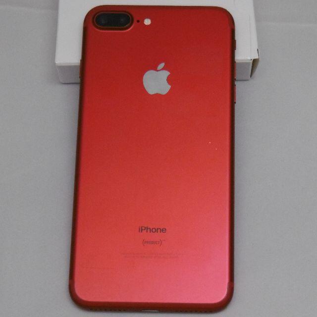 ブランド通販 iphone7plus 128GB Simロック解除済み RED スマートフォン本体