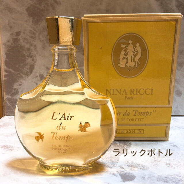 NINA RICCI(ニナリッチ)のニナリッチレールデュタン　オードトワレ　ラリック　100ml コスメ/美容の香水(香水(女性用))の商品写真