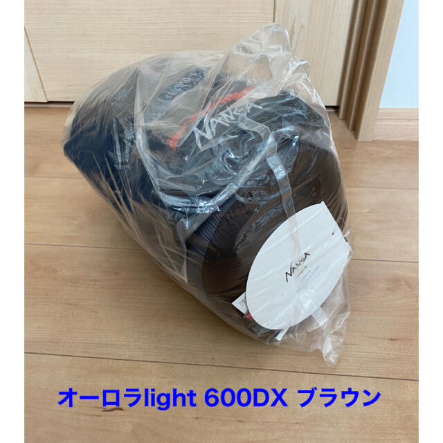 NANGA(ナンガ)の【新品・未使用品】ナンガ NANGA オーロラライト600DX ブラウン スポーツ/アウトドアのアウトドア(寝袋/寝具)の商品写真