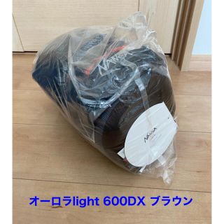 ナンガ(NANGA)の【新品・未使用品】ナンガ NANGA オーロラライト600DX ブラウン(寝袋/寝具)